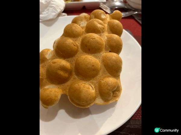 在晚餐自助餐自制雞蛋仔～很好玩 又好食