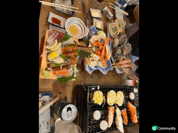 食晚餐了，去?我最鍾意食? - 「磯丸水產海鮮」，食完晚餐出...