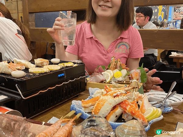 食晚餐了，去?我最鍾意食? - 「磯丸水產海鮮」，食完晚餐出...