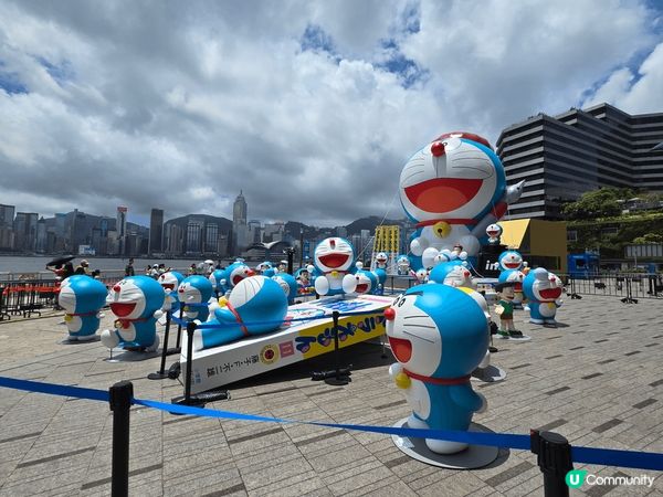 food and doraemon in hong kong...