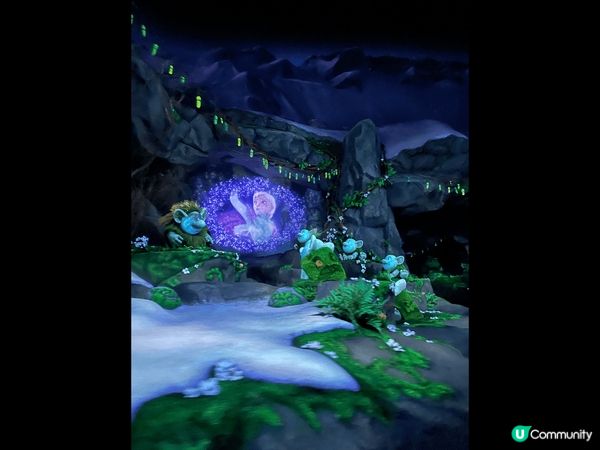 2023年11月落成的冰雪奇緣景點，有種進入冰雪世界的感覺
