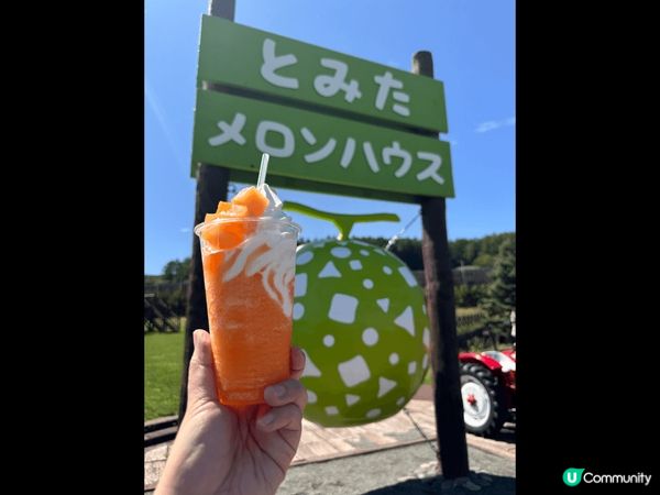 夏日美食靚景的北海道之旅，花香蜜瓜甜美，加上藍藍天空，實在樂...