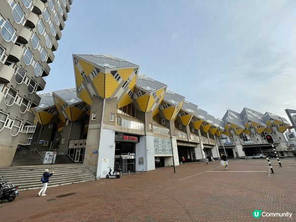 上年冬天去了歐遊，途中去了荷蘭鹿特丹的Cubic house...