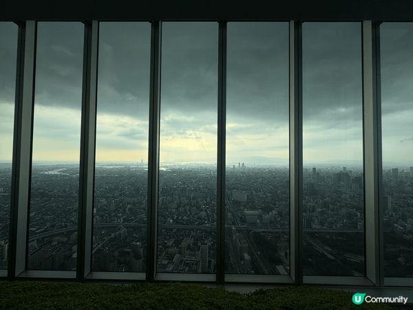 大阪最後一日，飲住咖啡，以Harukas300日落作結係最完...