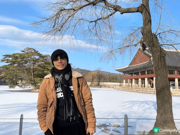 一次難忘的日韓之旅，白雪皚皚的景福宮，車水馬龍的街道，一望無...