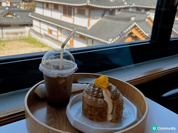 這是今年5月份於首爾韓屋村cafe食嘢所影嘅，非常推薦已經玩...