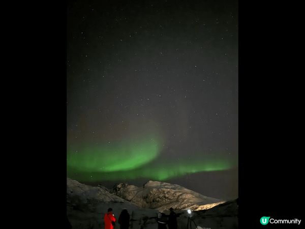 這裏是位於挪威Tromso的極光，這個城市是全球最有機會看到...