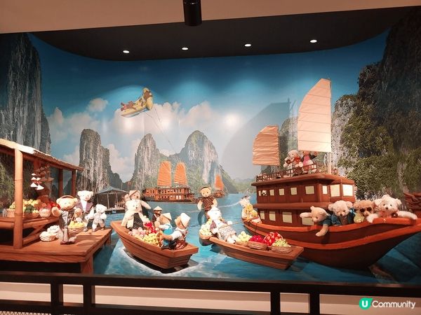 越南富國島teddy bear museum入面其中一個景，...