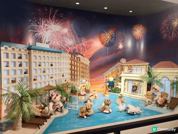 越南富國島teddy bear museum入面其中一個景，...