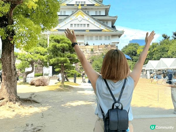 大阪城天守閣是日本之旅必到景點；黑門市場雖然比之前價格貴了，...