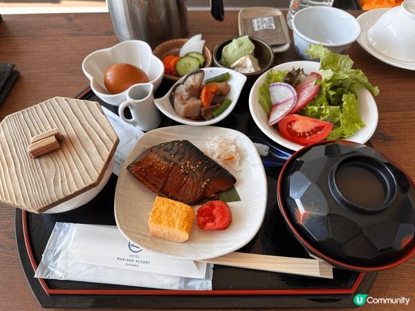 這個是我在日本福岡瑪利諾亞度假村酒店的Room Servic...