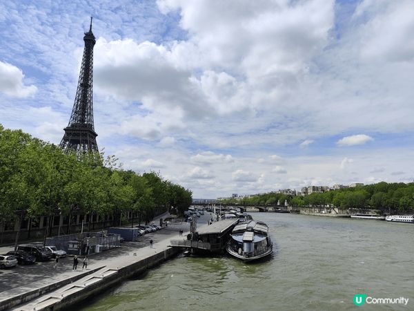 巴黎鐵塔加塞納河畔日夜景都好靚是必去的地方