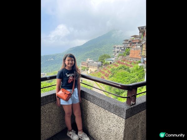 一家們開開心心、台灣九份飲飲食食一日遊