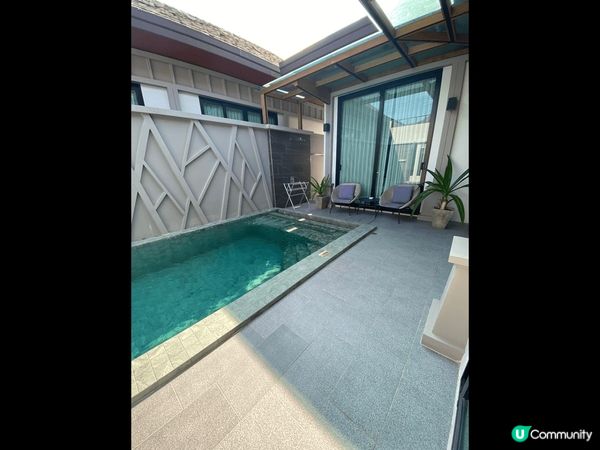 第一次到泰國布吉，首先有golf車接送我地到villa連行李...