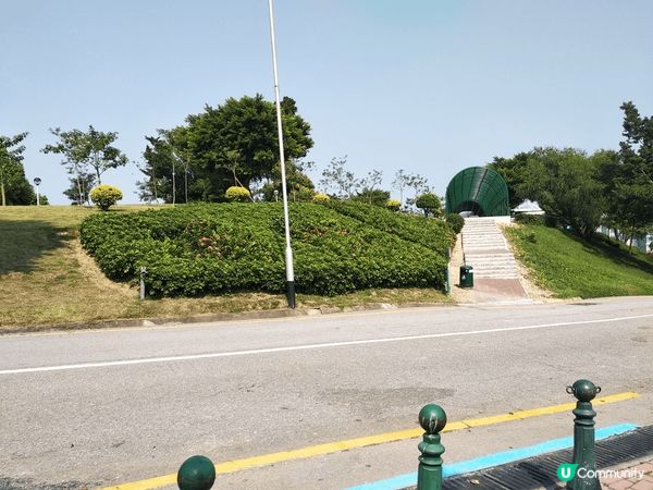 澳門大潭山郊野公園,有香港人未玩過嘅人造草滑草場, 滑草設施...