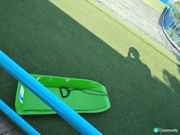 澳門大潭山郊野公園,有香港人未玩過嘅人造草滑草場, 滑草設施...