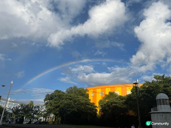 日本橫濱八景島海洋樂園，幸運地一日內見到兩次彩虹，好玩環境靚...