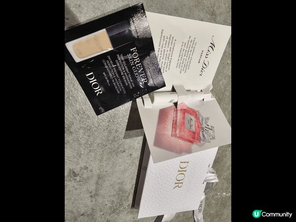 銅鑼灣sogo地面層，Miss Dior有活動，打咭有禮品送...