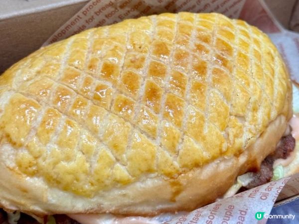 爆漿芝士豬扒菠蘿包