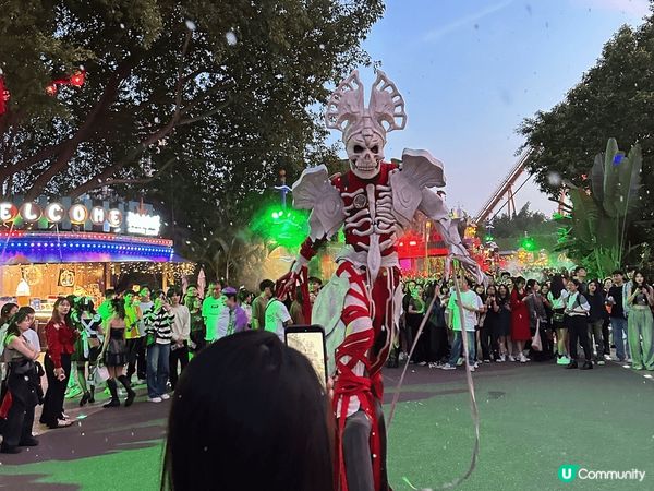 就黎萬聖節，珠海長隆節日氣氛非常濃厚，多個主題街道可以提供畀...