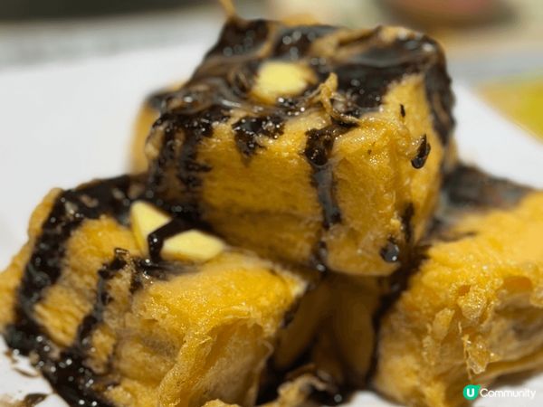 真的很好吃，西多士和大蝦咖喱，月餅打卡好靚，yummy an...