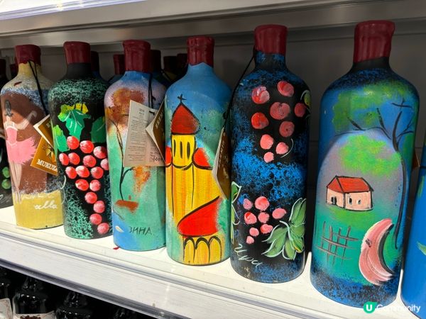 深圳俄品超市多款手工圖案美酒