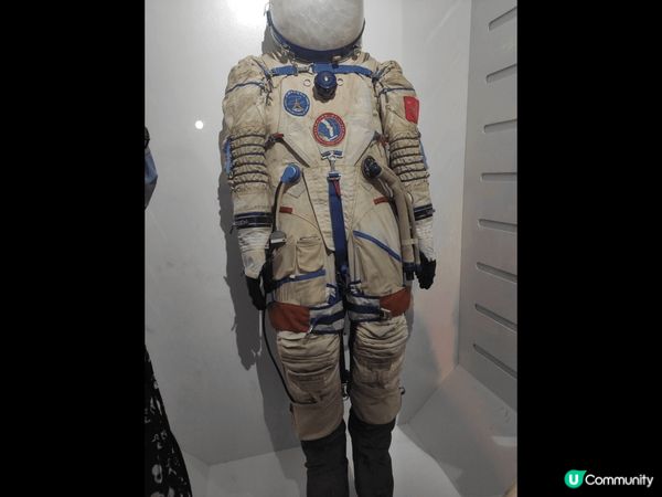 在深圳看了太空人所食?食物及穿過的太空衣,