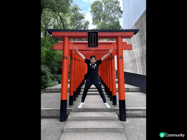 第一次住榻榻米啊，好特別，呢個係神戶生田神舍，好古式～
