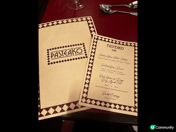 80s風餐廳 每個個仲有pasta refill同埋staf...