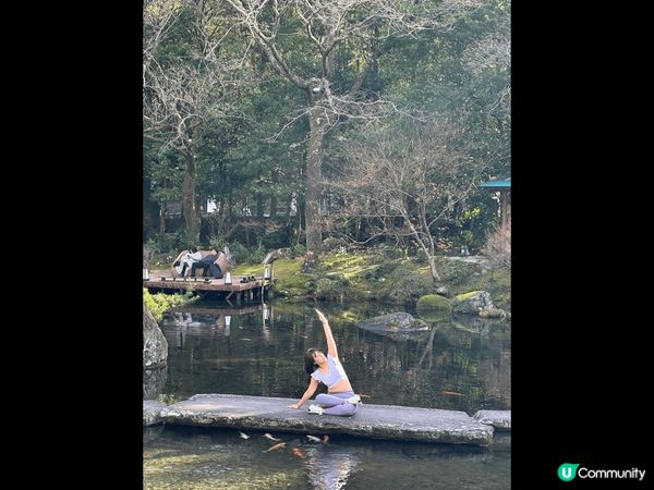 日本箱根溫泉旅館吉池日式旅館入面嘅庭園絕對唔可以錯過，因為每...