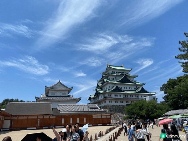 名古屋非常壯觀，係咪本100名城之一。雖然天氣非常熱，但無阻...