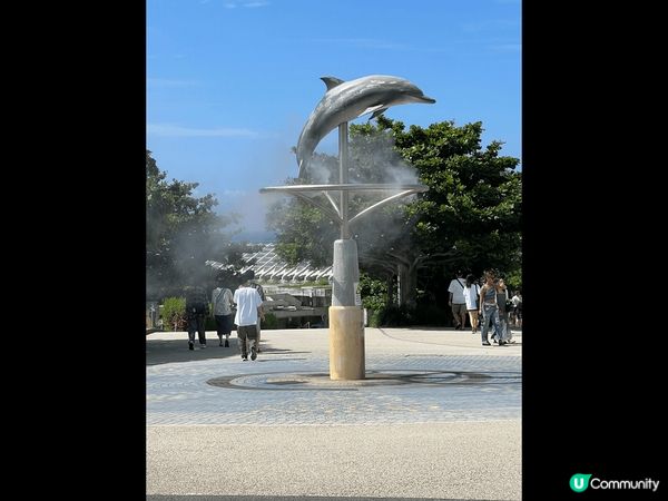 「沖繩美麗海水族館」，是海洋博公園中的人氣景點之一。