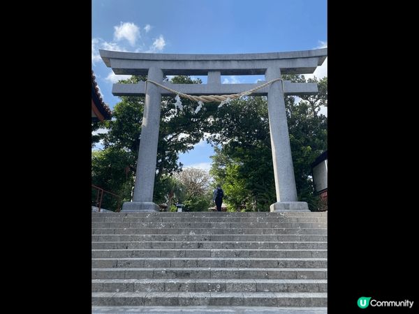 波上宮位於沖繩那霸市，係琉球八社中唯一靠海的神社，係波之上海...