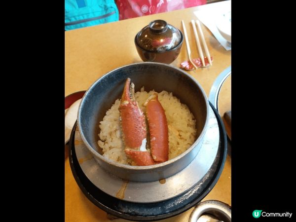 大阪蟹道樂，套餐非常抵吃，又非常美味，值得一試。
