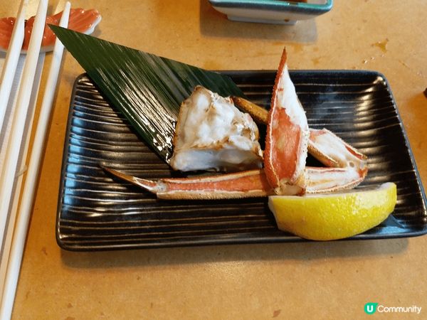 大阪蟹道樂，套餐非常抵吃，又非常美味，值得一試。
