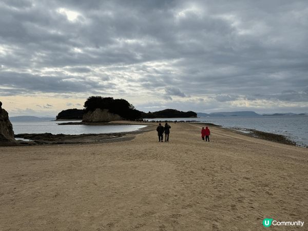 四國高松粟林公園，高松港，小豆島天使之路，我覺得比人寧靜感覺...