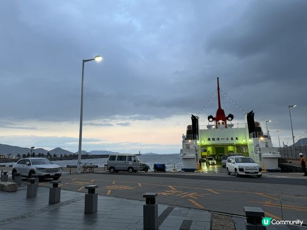 四國高松粟林公園，高松港，小豆島天使之路，我覺得比人寧靜感覺...