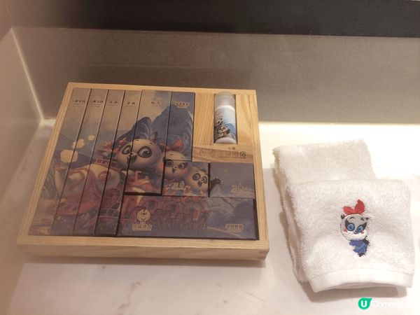 喜歡熊貓的朋友別錯過！主題酒店滿滿熊貓的裝飾、擺設、用品，整...