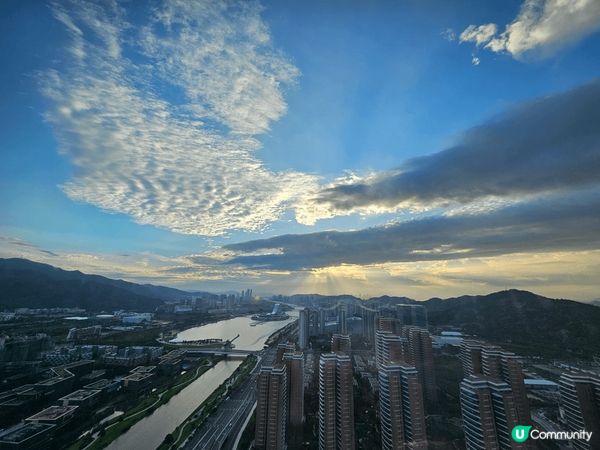 珠海橫琴希爾頓逸林酒店江景房及雲端泳池