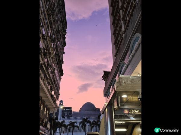 國慶日封路之馬路體驗！配上漂亮的天空！值得打卡留念?