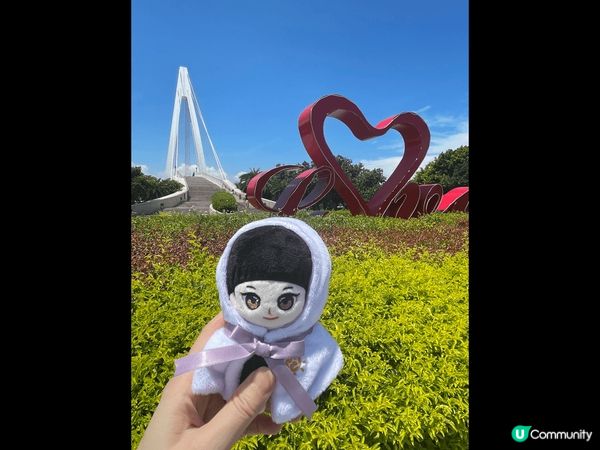 台灣漁人碼頭和情人橋 風景優美氣氛濃厚