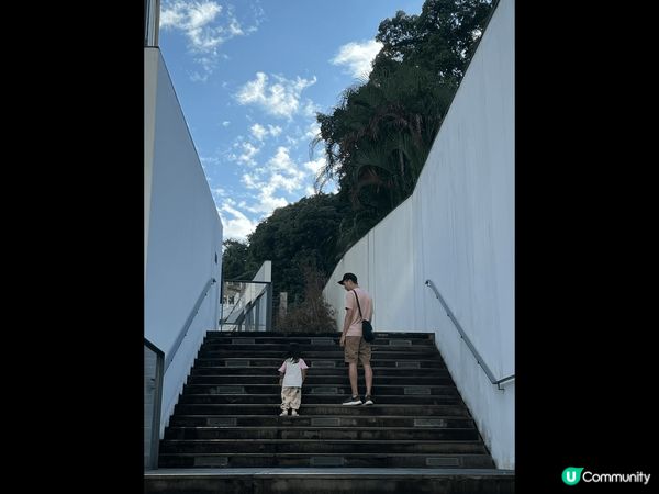 清幽環境，下層係兒童遊樂區，親子好去處