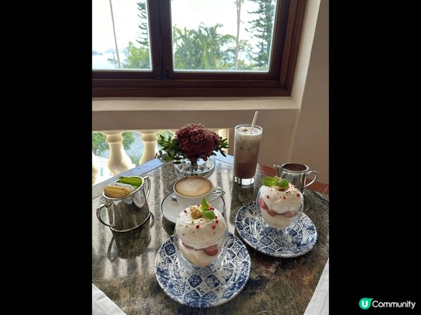 放假終於去左淺水灣The Verandah 露台餐廳，前身係...