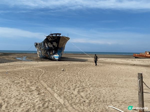 海天一色，藍天碧海，咸咸的風，咸咸的思念！向幸福快樂進發！
