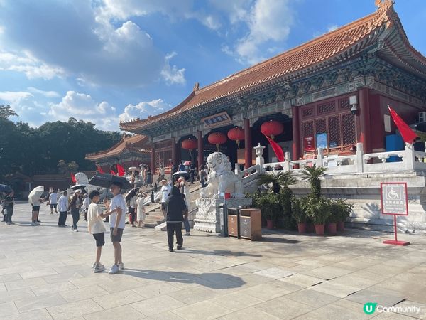 珠海市的普陀寺；喜歡他的原因是因為可以讓小孩見識屬於中國獨特...