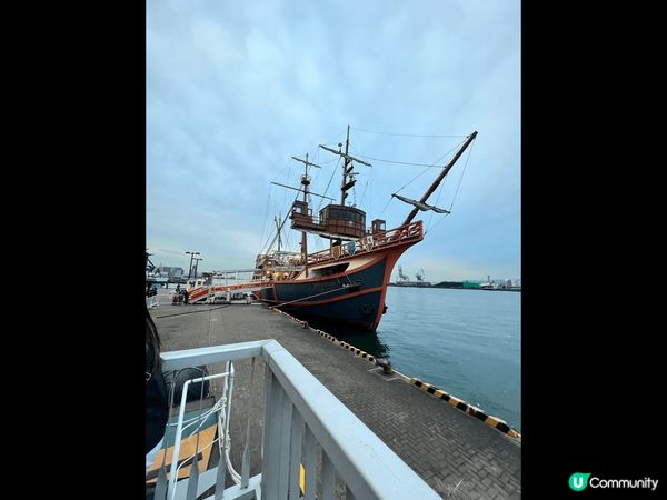 大板-溫泉-拜祭-夜景-船