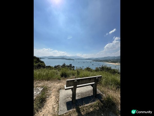 大美督家樂徑只需要半個鐘就可以享用咁靚既打卡美景 ，藍天白雲...