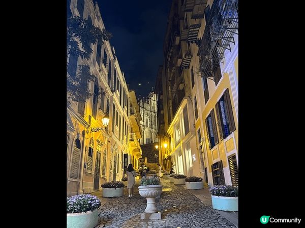 澳門情人巷，大三巴，婆仔屋！滿滿的葡式風情！