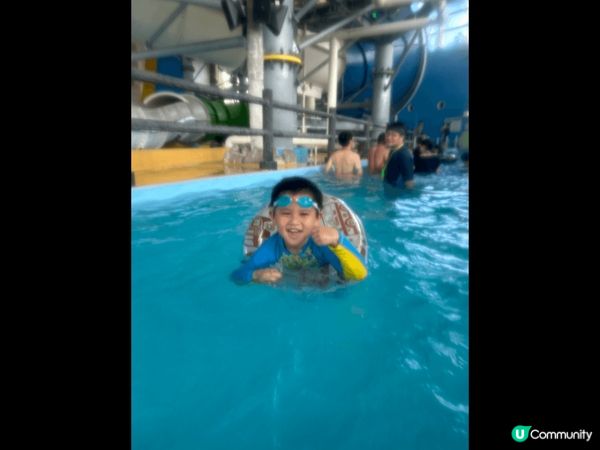 日玩夜玩水上樂園加温泉再去通天閣打咭