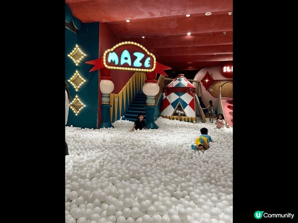 Meland壹方城店太好玩啦，好多野啱小朋友玩，大人可以放鬆...